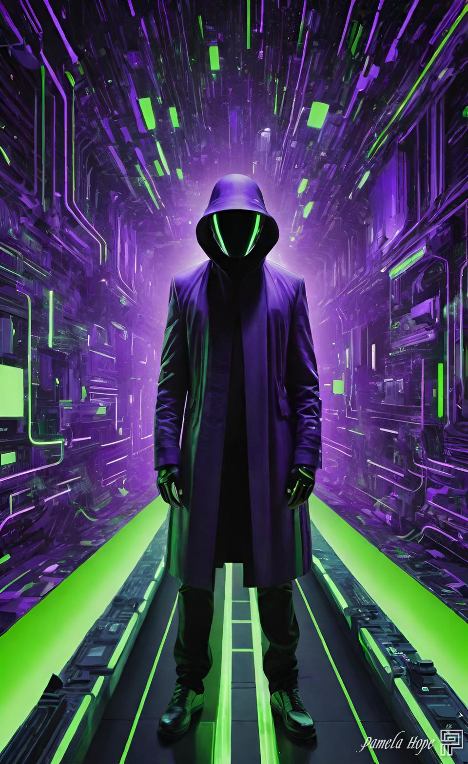 很棒的 GPT4o/GPT-4o 圖像提示-網絡矩陣夢境