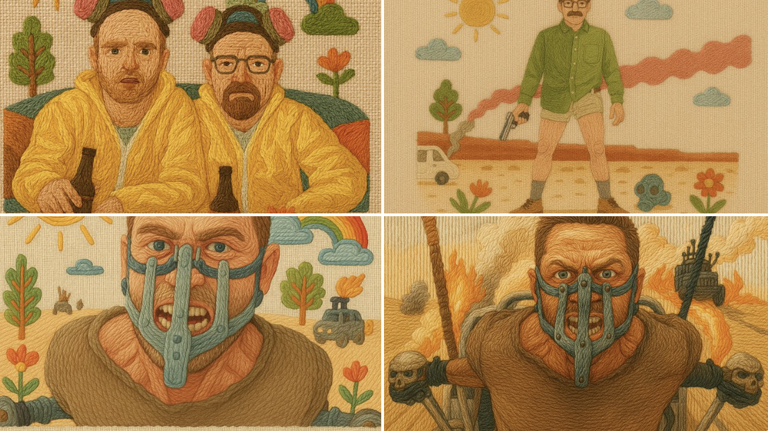 Awesome GPT4o/GPT-4o Image Prompts-刺绣插图风格