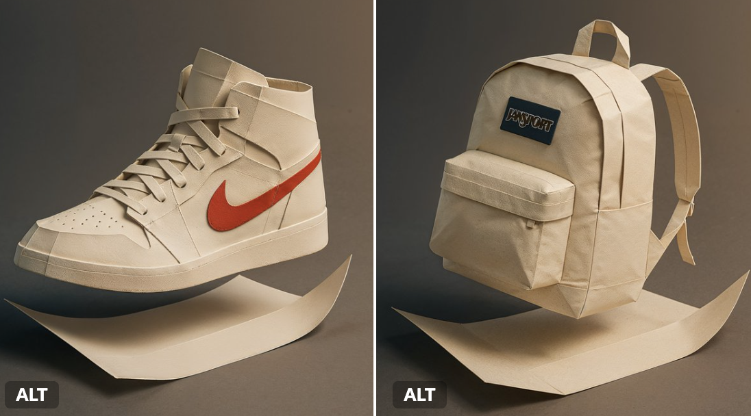 很棒的 GPT4o/GPT-4o 圖像提示-品牌平面紙風格