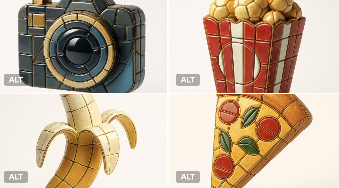 Awesome GPT4o/GPT-4o Image Prompts-琺瑯馬賽克瓷磚風格