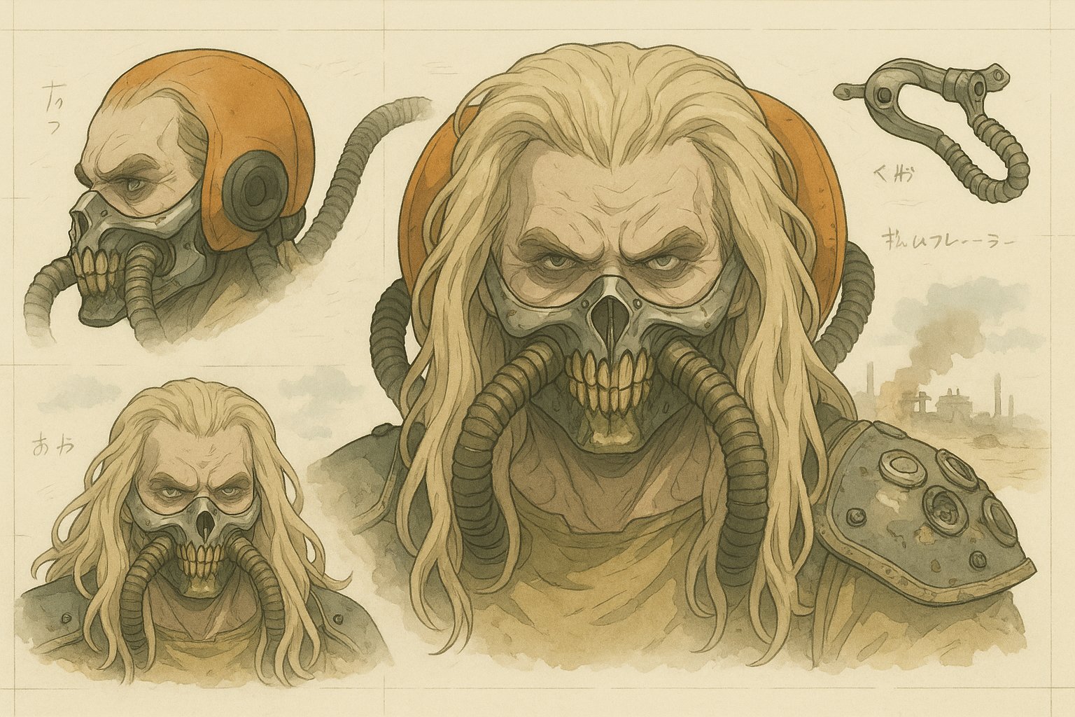 Awesome GPT4o/GPT-4o Image Prompts-動漫機甲風格化機械設計圖