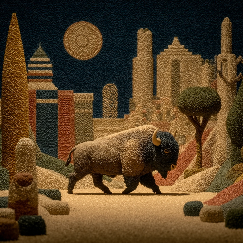 Awesome GPT4o/GPT-4o Image Prompts-三維幾何效果